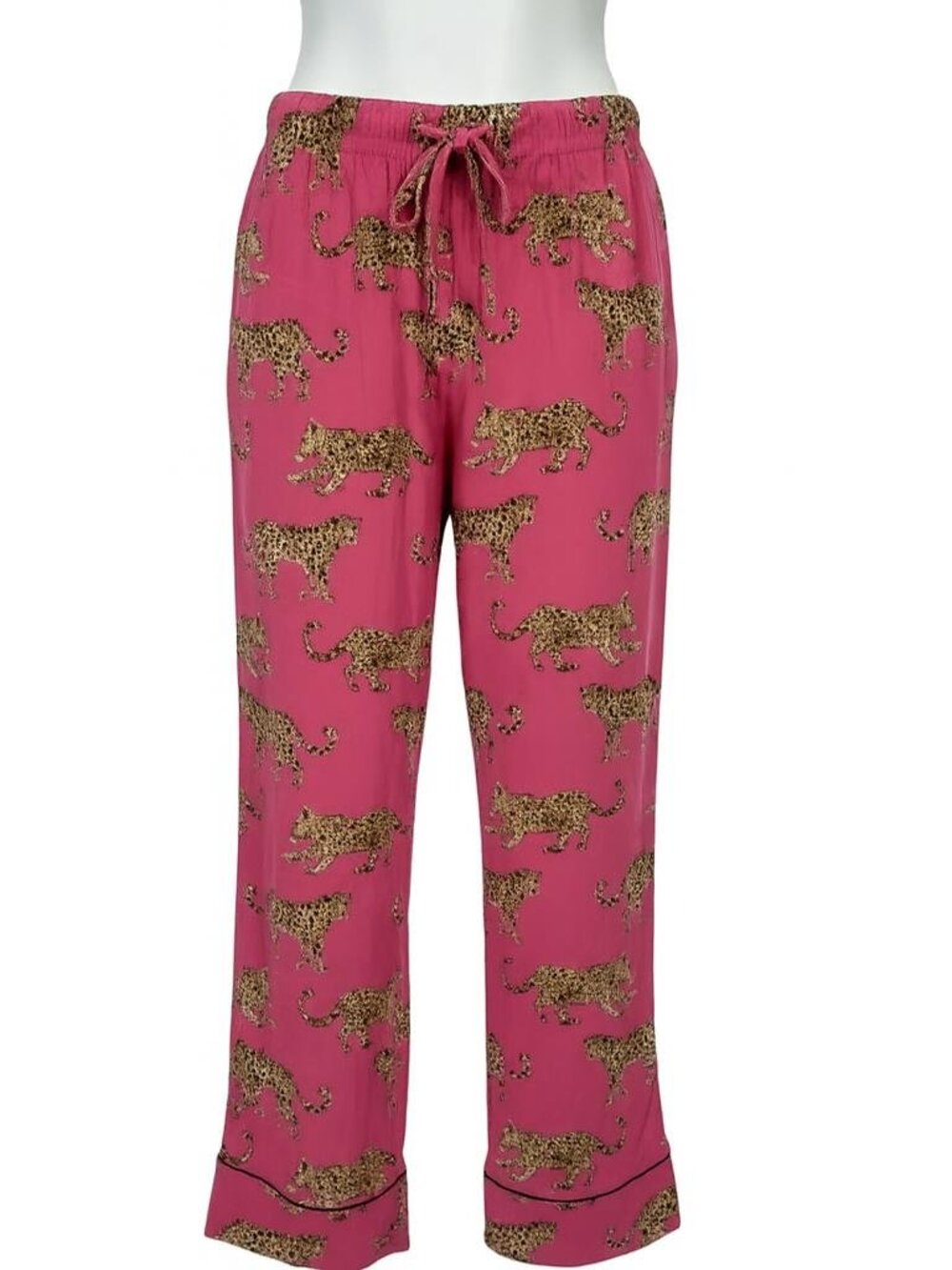 Bakeley Women's Leopard Print Pajama Pants XS